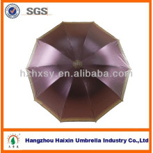 Paraguas de tres pliegues de 23 &#39;&#39; x 8K con protección anti-UV